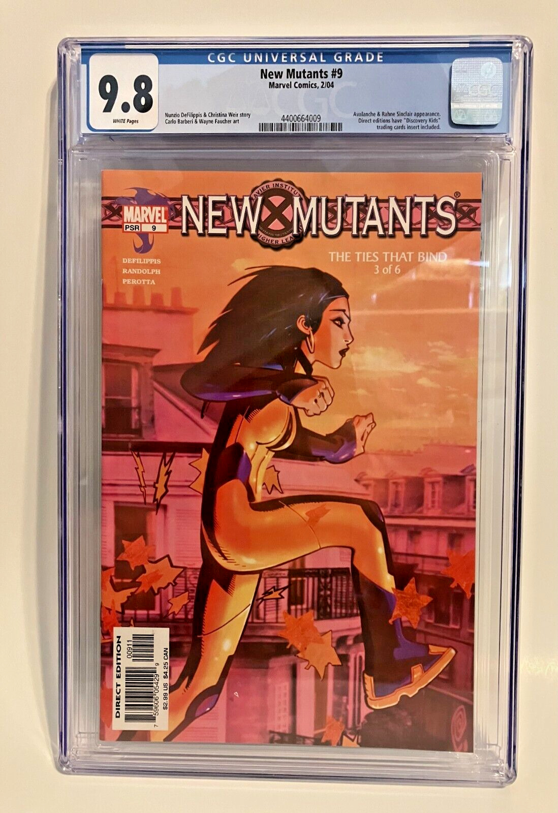 New Mutants #9 - CGC 9.8 - 2003 Series - Avalanche & Rahne Sinclair Appearance