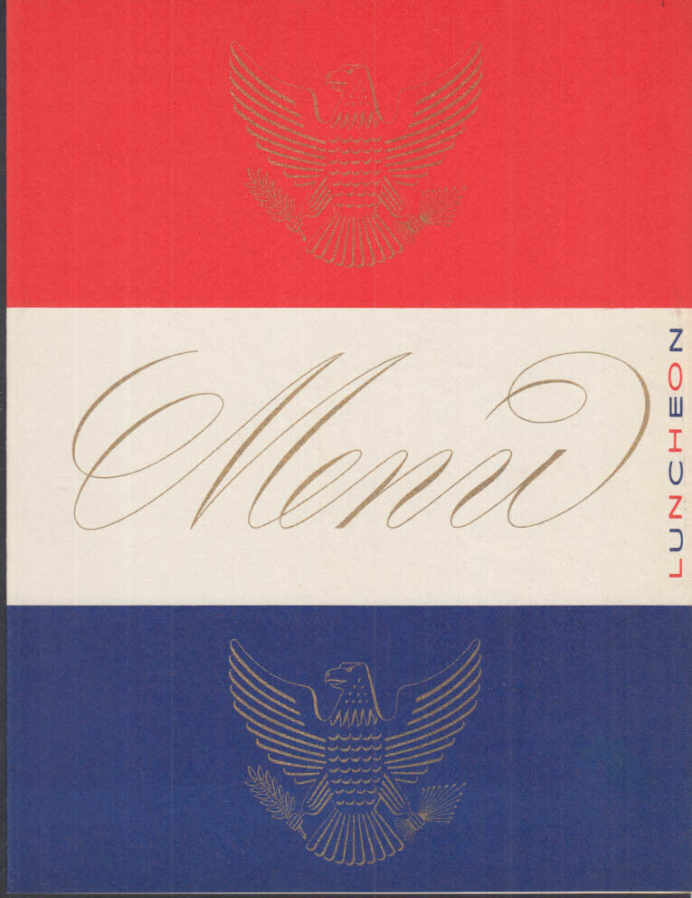 United States Lines S S America menu Luncheon 3/28 1959