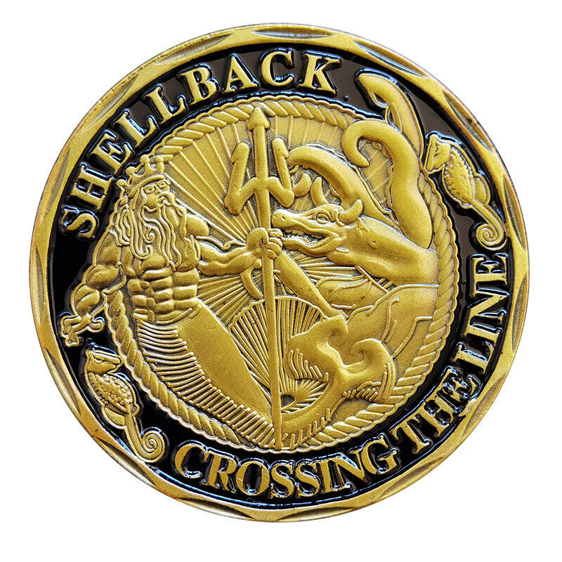 U.S.A Coin Sailor Navigation Poseidon Commemorative Challenge Coin Souvenir