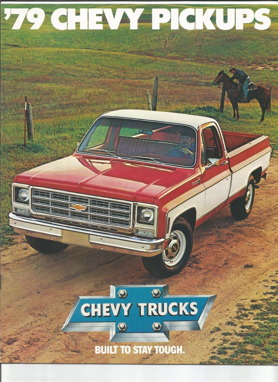 Original 1979 Chevrolet Fleetside and Stepside Pickup  dealer sales brochure