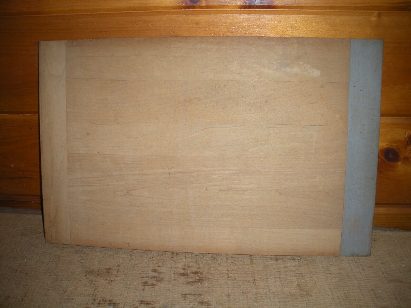 Vintage Handmade Wooden CUTTING BOARD / Hard Maple Wood