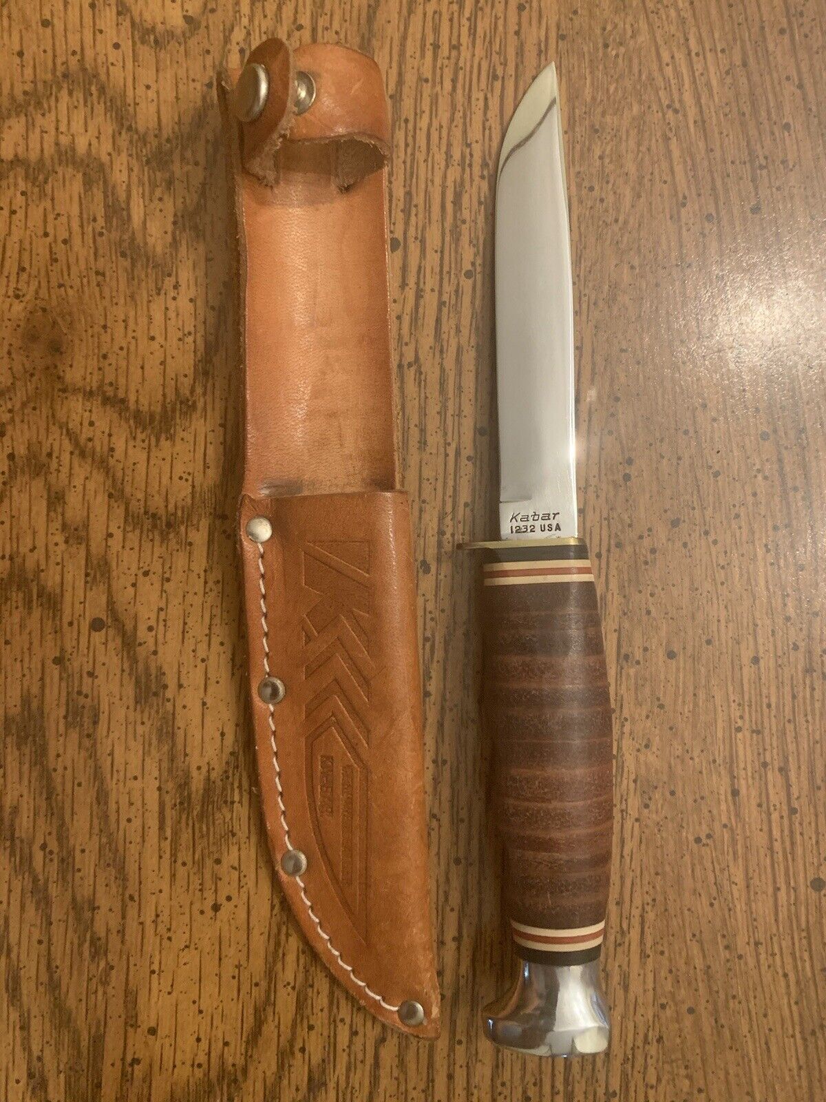 Vintage Kabar 1232 USA Knife 