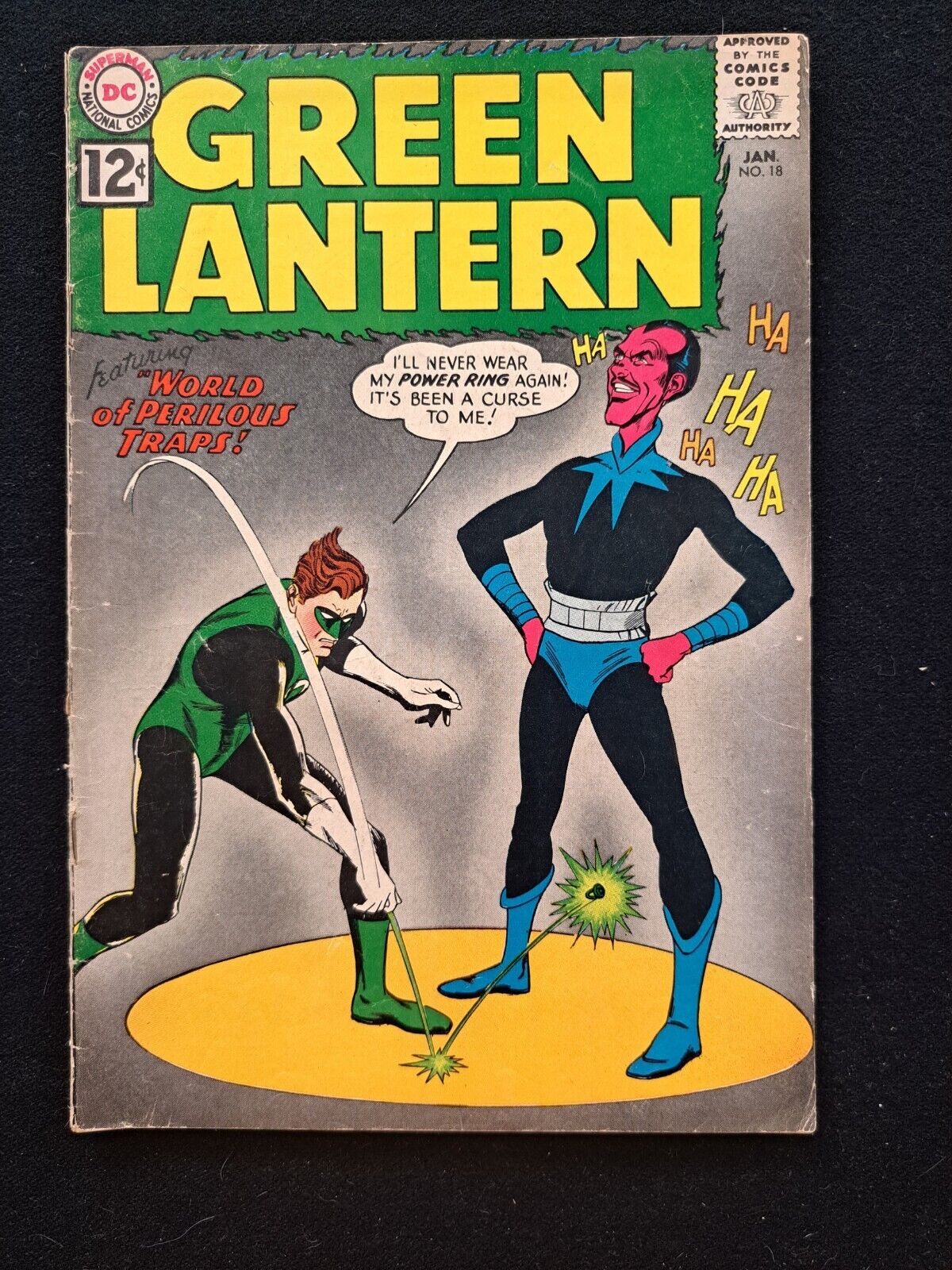 Green Lantern 18 DC Comics 1963 Sinestro Gil Kane