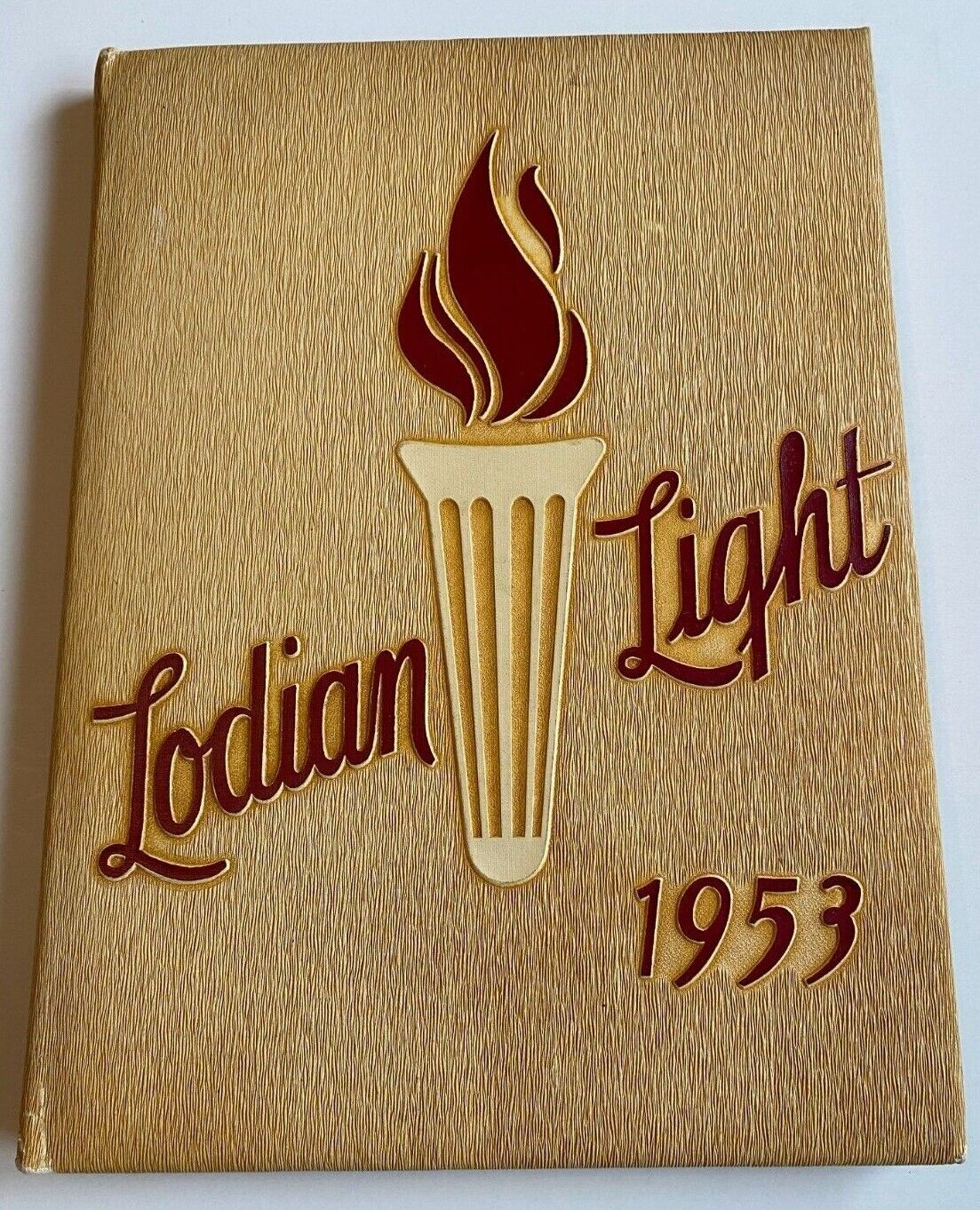 1953 Lodi Academy School Yearbook, Lodi, California - LODIAN LIGHT - EXCELLENT