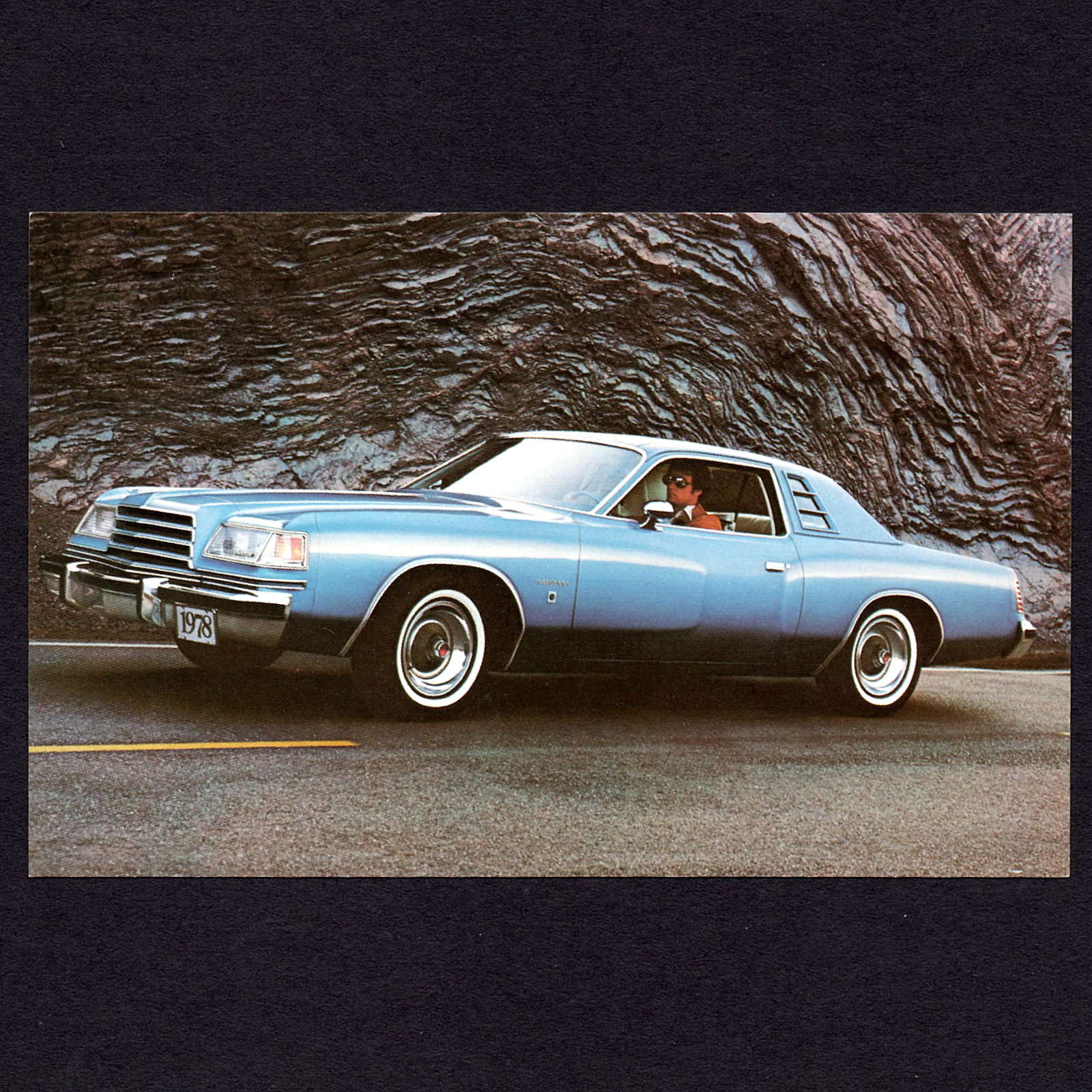 1978 Dodge MAGNUM XE 2-Door Hardtop: Vintage Dealer Promo Postcard UNUSED VG+
