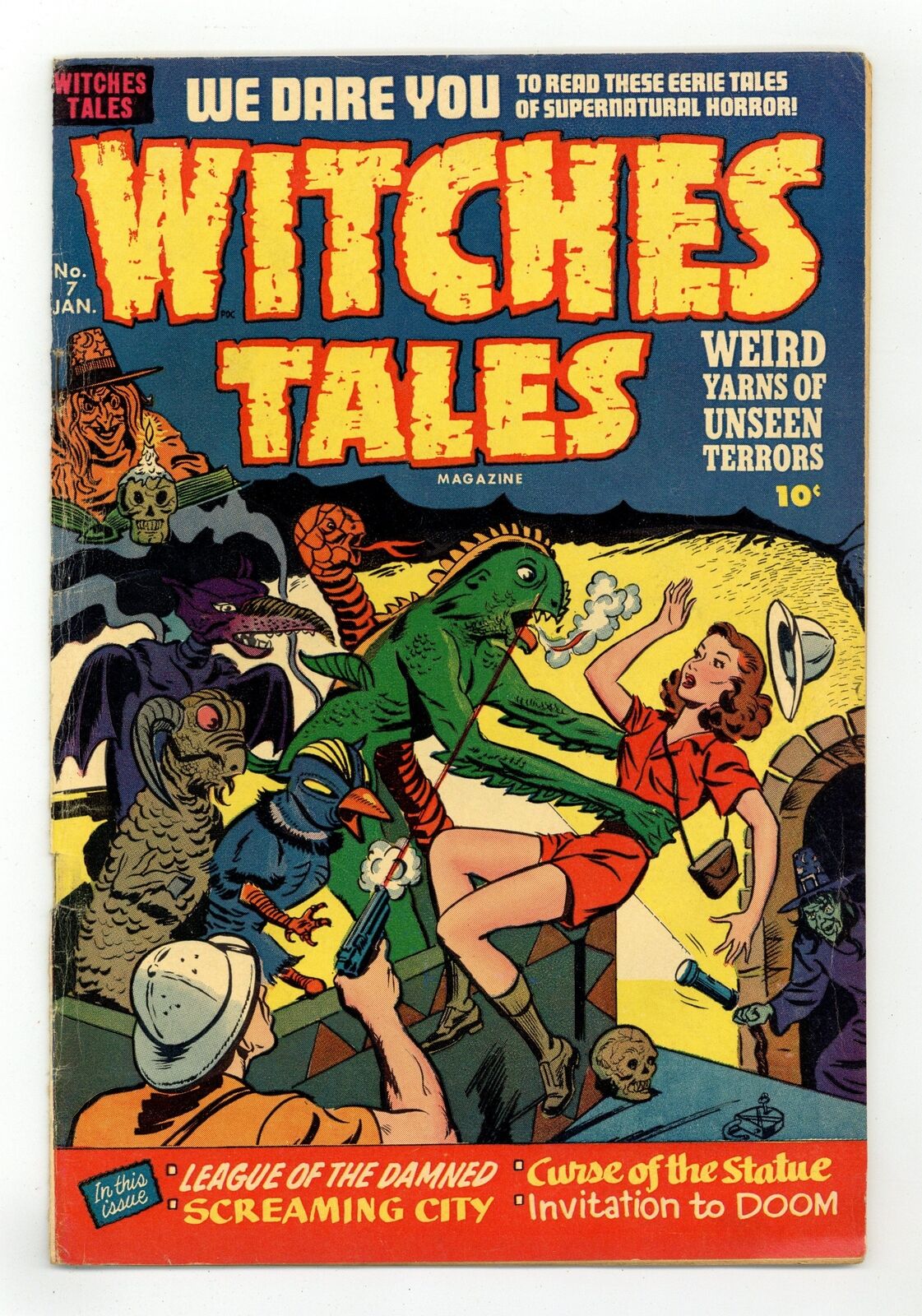Witches Tales #7 VG 4.0 1952
