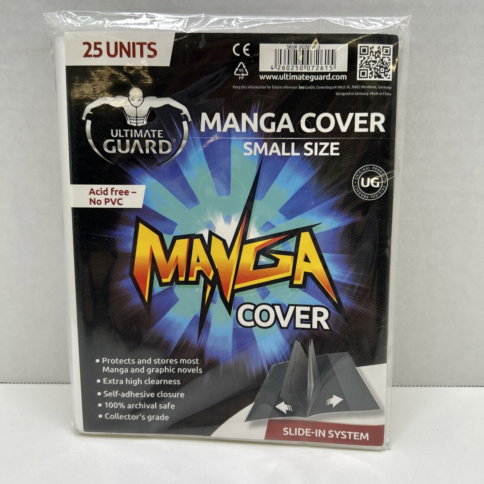 Manga Covers, Small - Ultimate Guard NEW Acid Free No PVC 100% Archival Safe