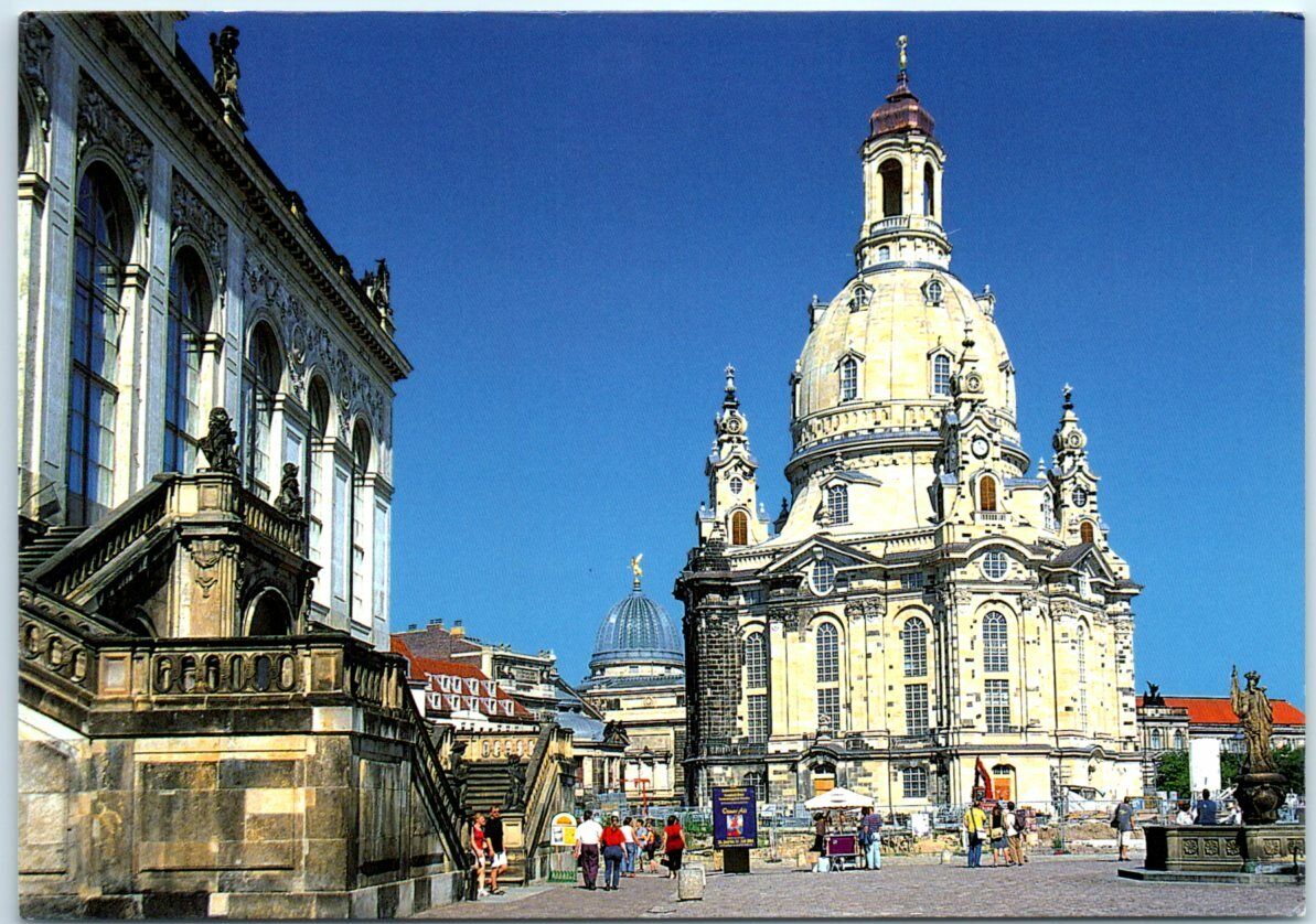 Postcard - The Frauenkirche in Dresden, Germany