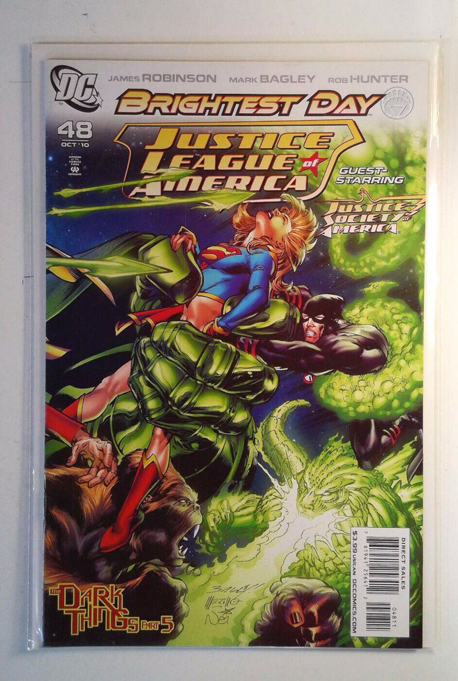 2010 Justice League of America #48 DC Comics 9.2 NM- Comic Book Bagley