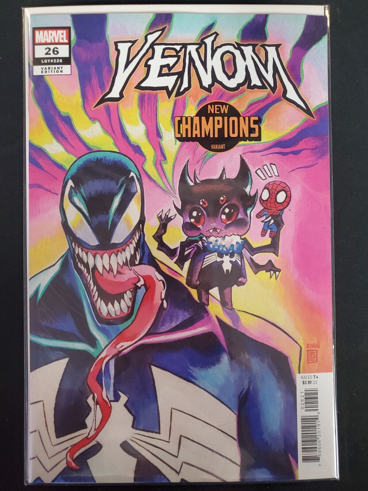 Venom #26 Gonzales New Champions Variant Marvel 2023 VF/NM Comics
