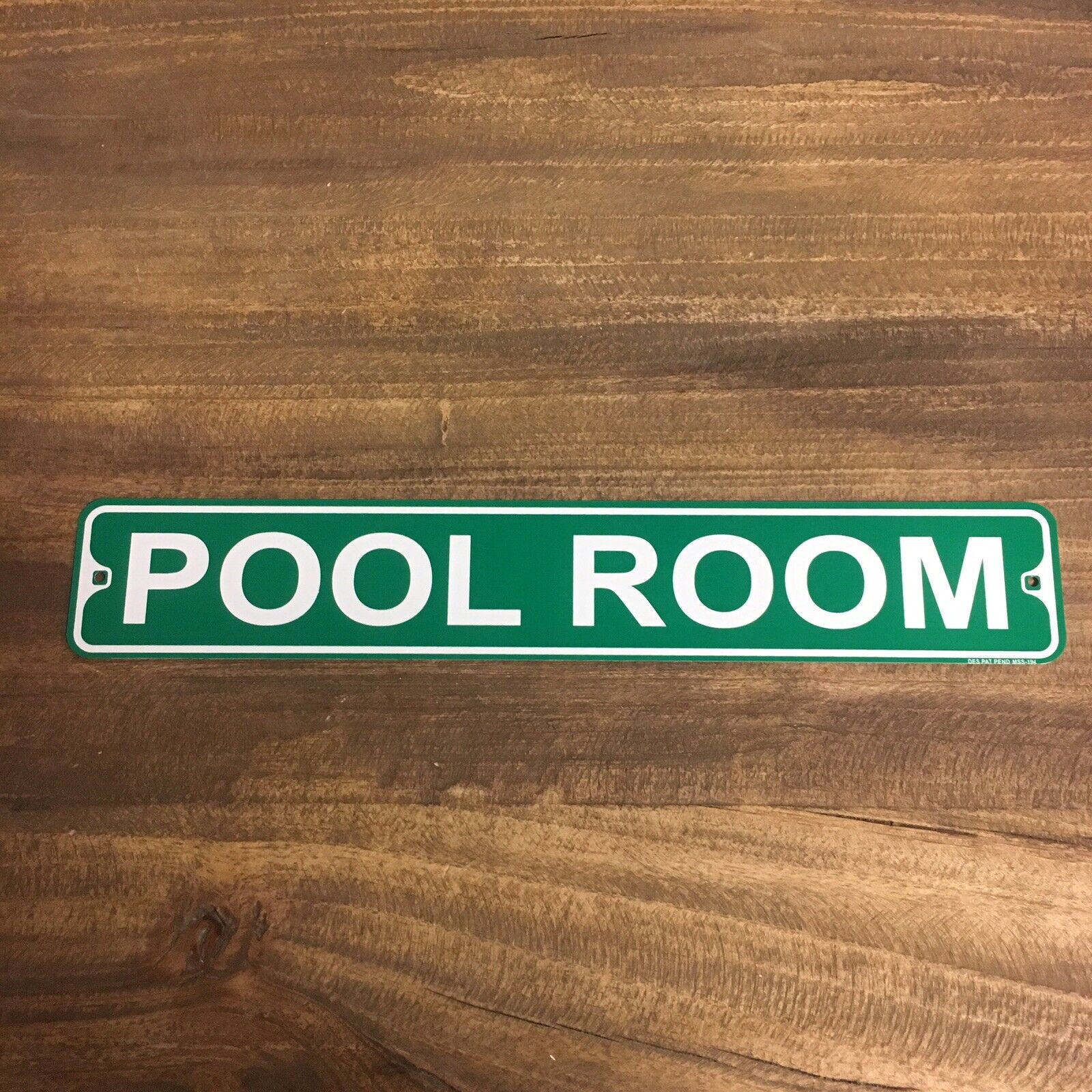 Metal Street Sign Pool Room Biker Bar Billiard or Swimming Decor 3\