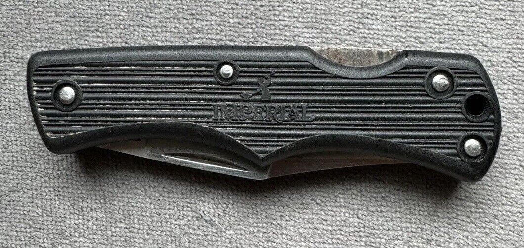 Imperial Ireland Black Single Blade Locking Knife