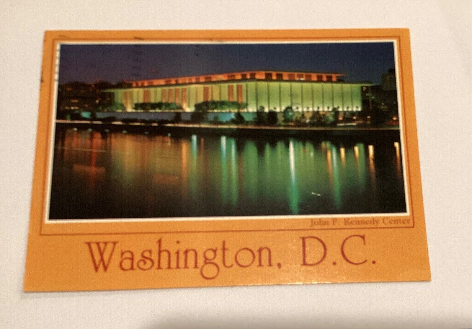 John F Kennedy Center Washington DC Postcard