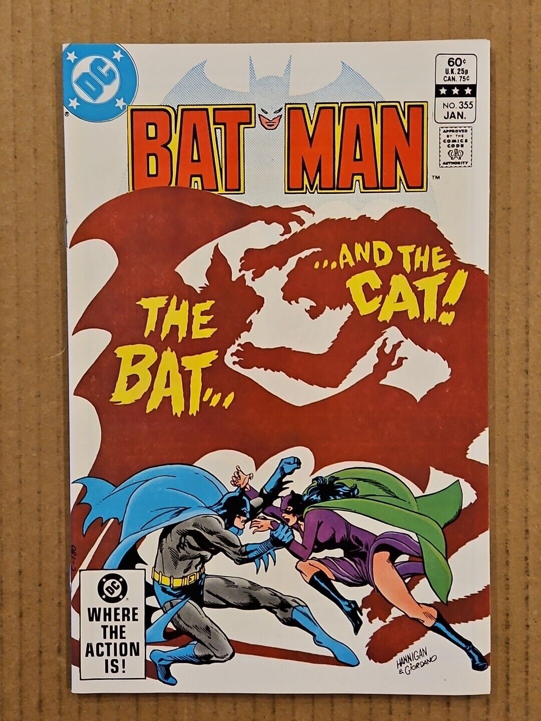 Batman #355 Catwoman Appearance DC 1983 VF/NM