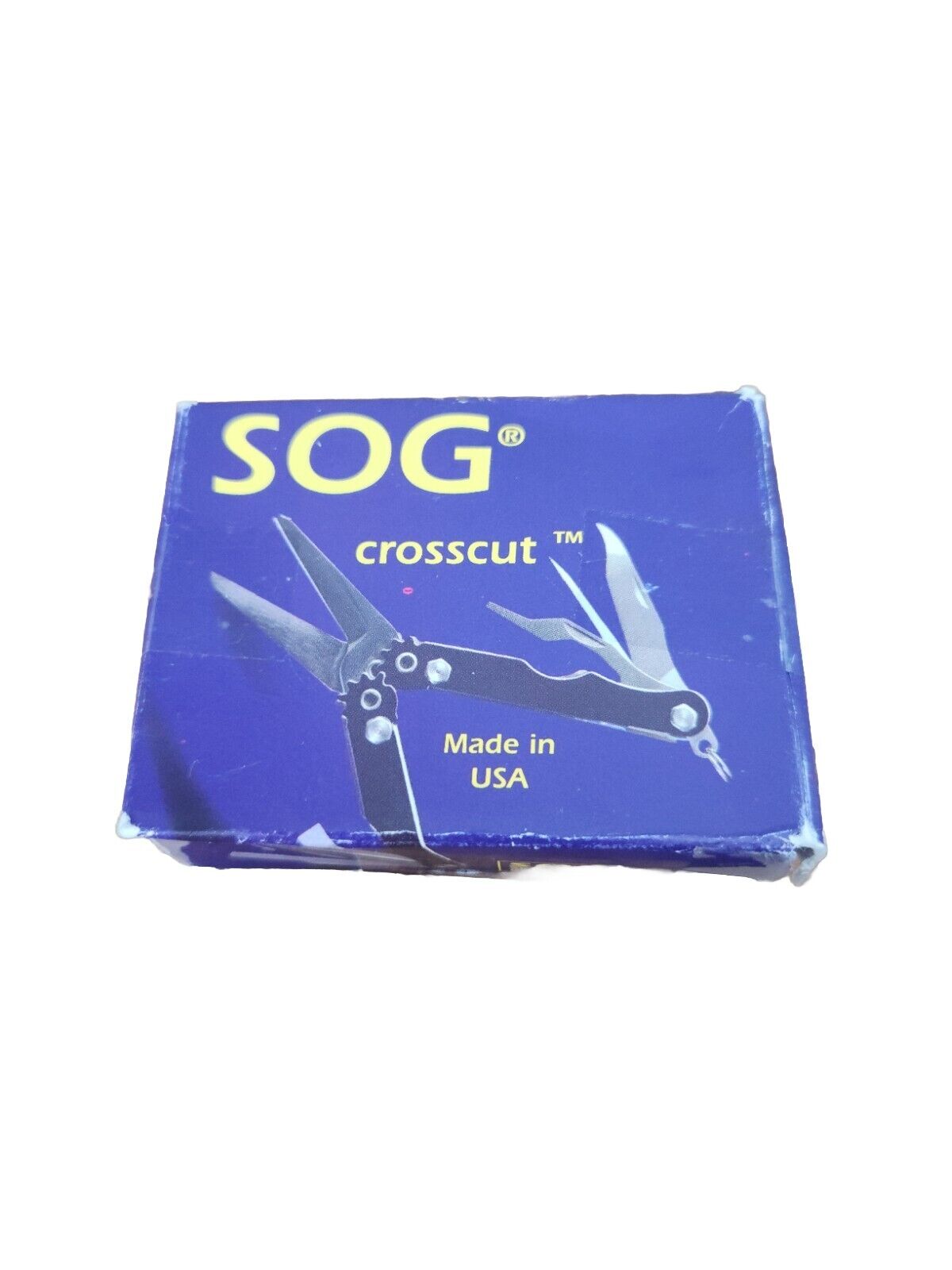 Early SOG Crosscut Mini Multi-Tool Pocket Knife NOS
