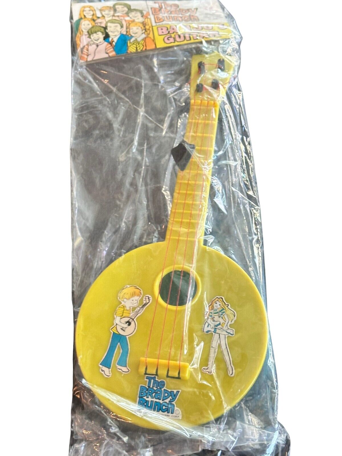 RARE BRADY BUNCH 1970's Banjo Guitar, As Seen on TV, NIP