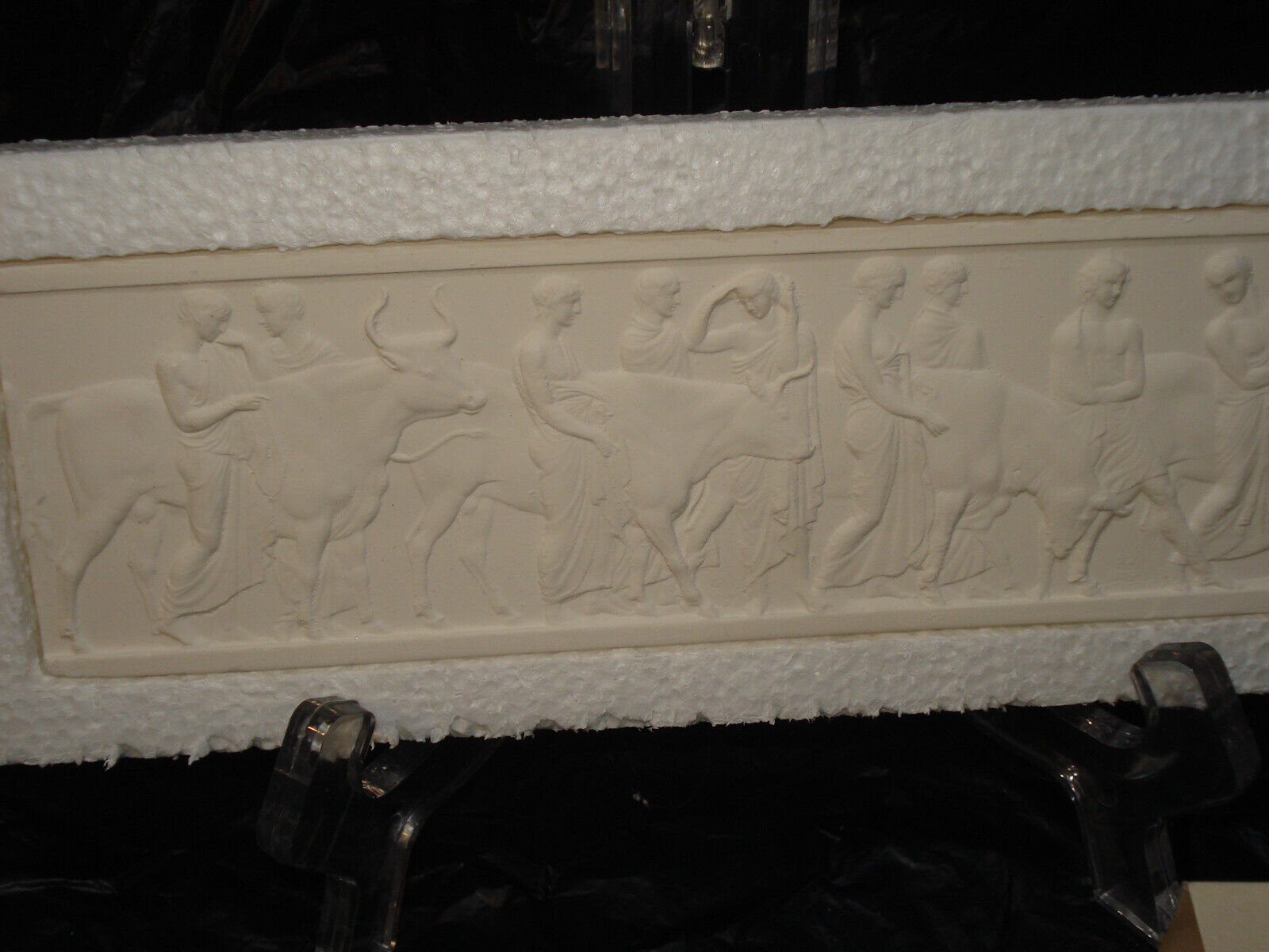 Parthenon Frieze Replicas Plaque Made From Cast Plaster British Museum BNIB