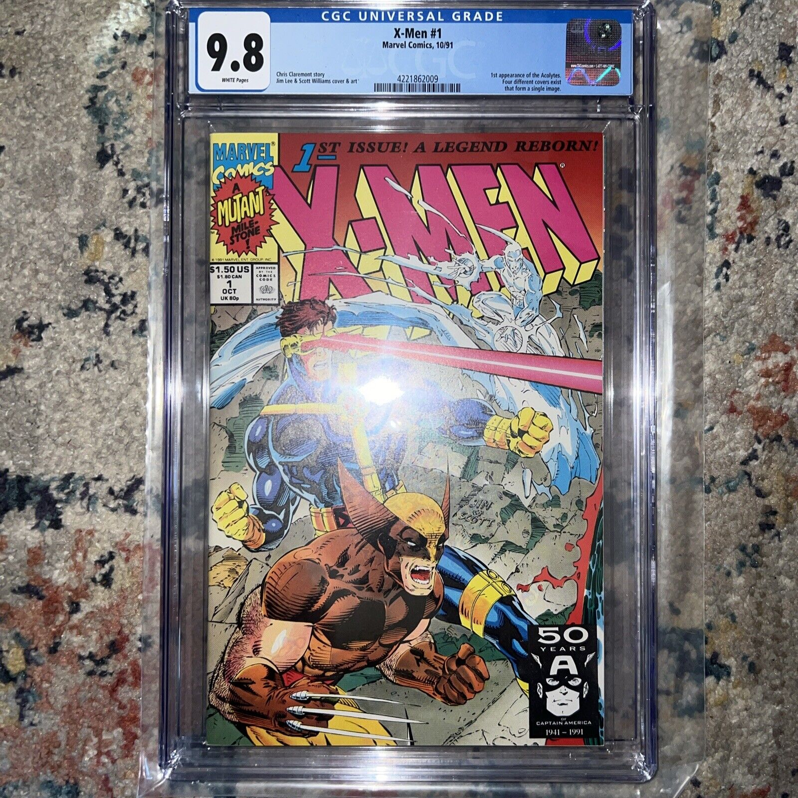 X-Men 1 CGC 9.8 1991 Cyclops
