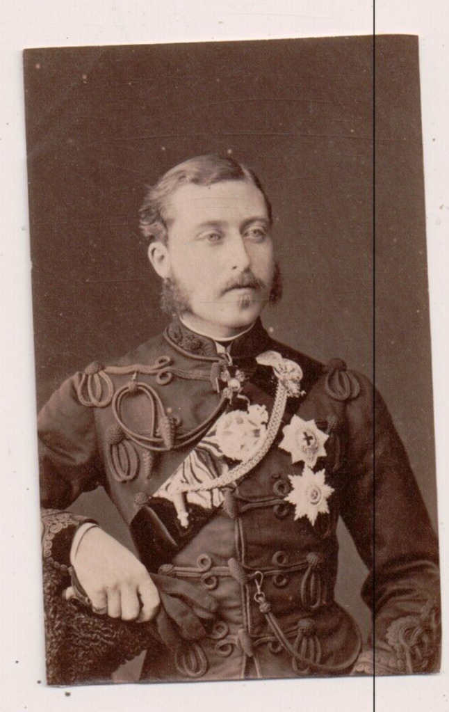 Vintage Unmounted CDV Prince Arthur, Duke of Connaught and Strathearn