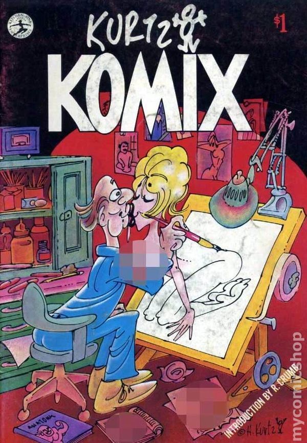Kurtzman Komix #1, 1st Printing FN+ 6.5 1976 Stock Image