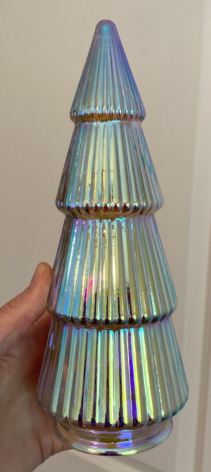 Target Iridescent Christmas Tree Lighted 9” in Height