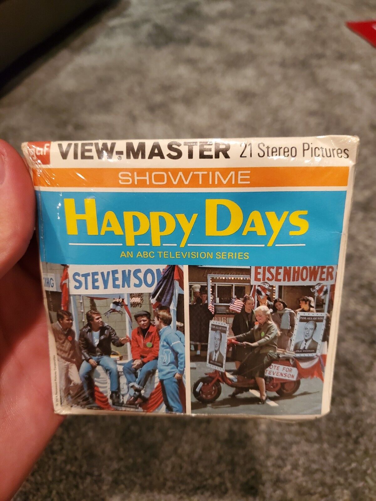 Vintage Happy Days GAF View Master 3 Reels 1974 NOS Sealed