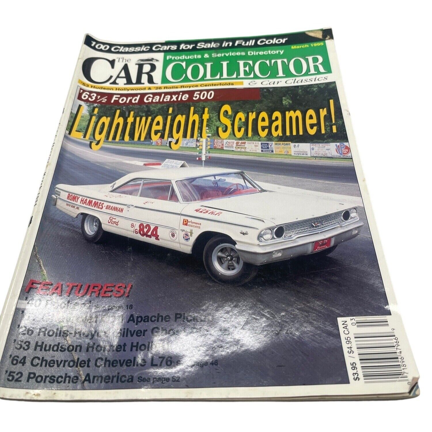 vintage the car collector magazine March 1995 English 85 pages 63.5 ford READ