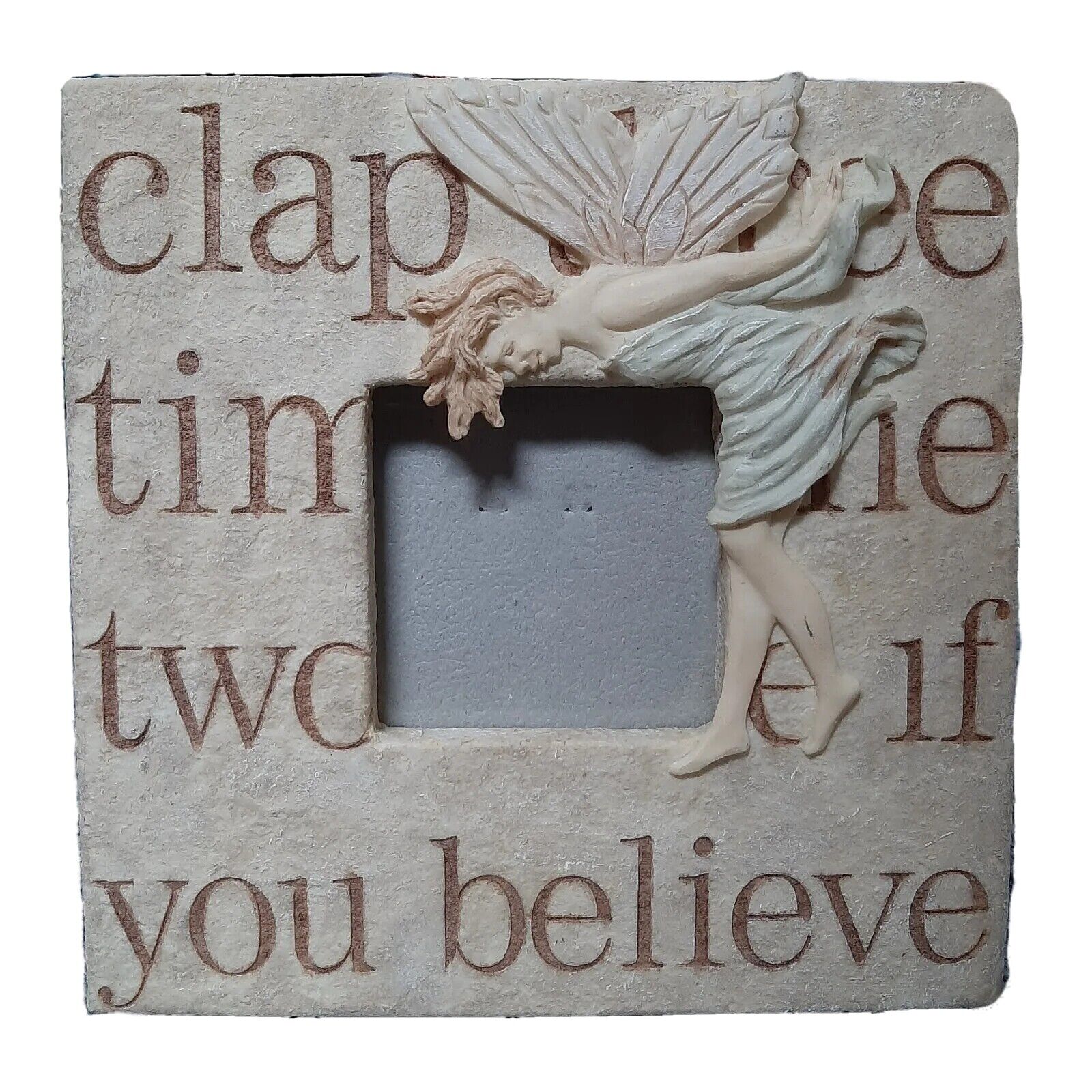 FAIRY Photo Frame Clap three times if you believe Frameology Tinkerbell