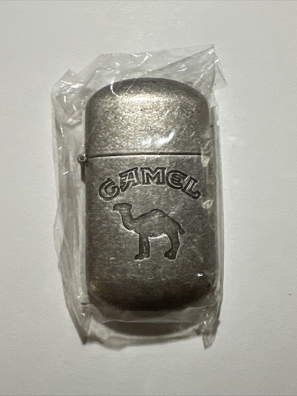 Vintage Flip Top Metal Camel Logo Cigarette Lighter Wind Proof New Sealed