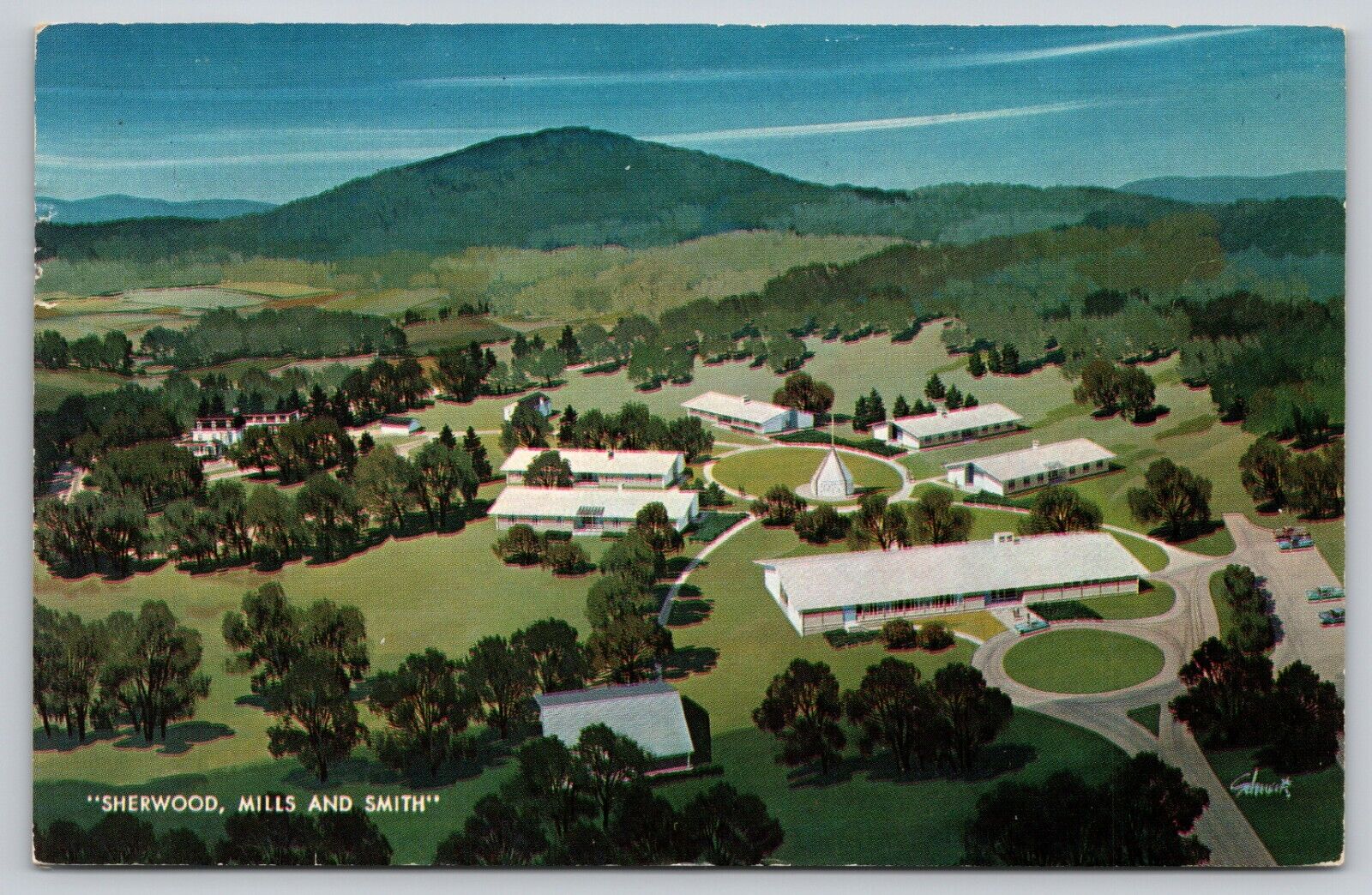 Postcard NY Stony Point The Ecumenical Training Center Presbyterian Church B11