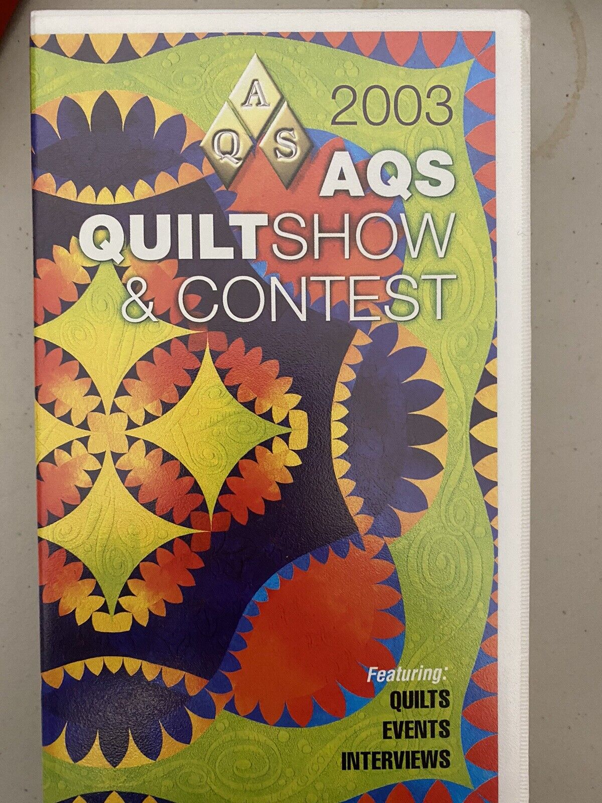 VHS American Quilter’s Society Quilt show & contest 2003  