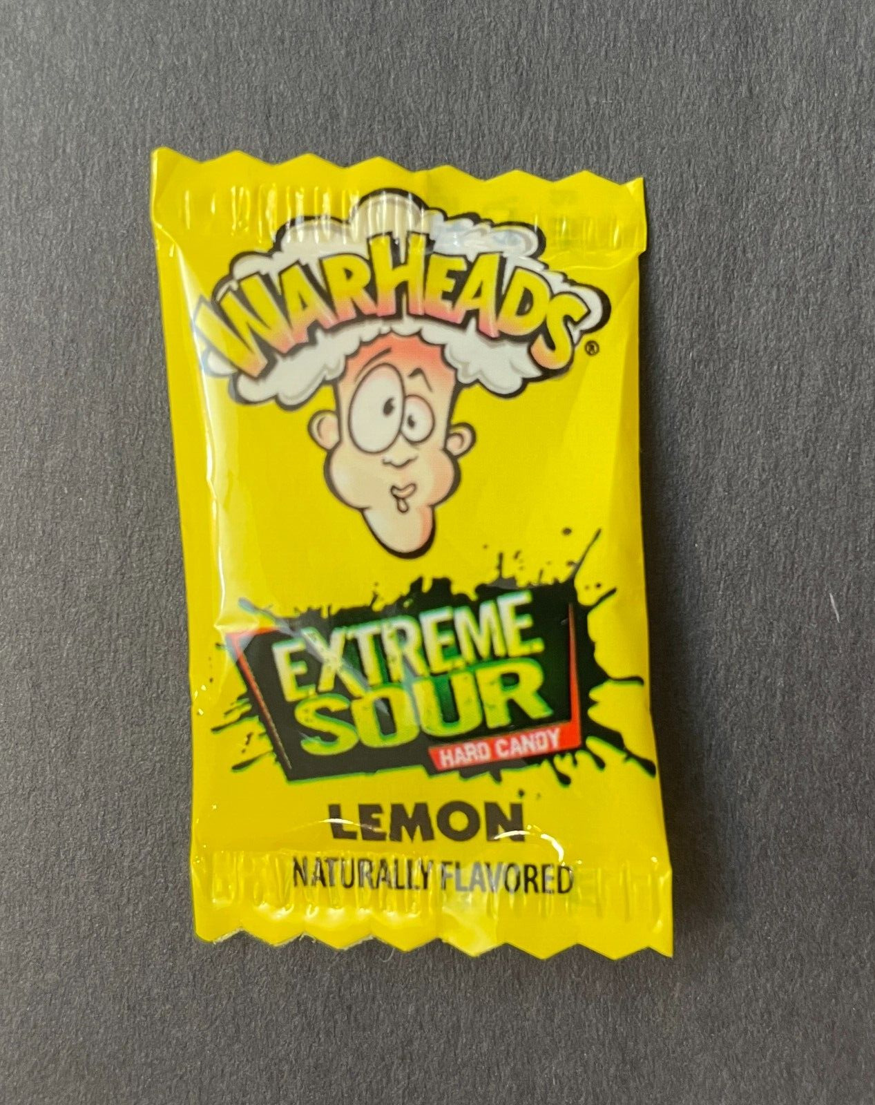 Factory Defect (Empty, Sealed, Unopened) - Warheads Extreme Sour Lemon Candy