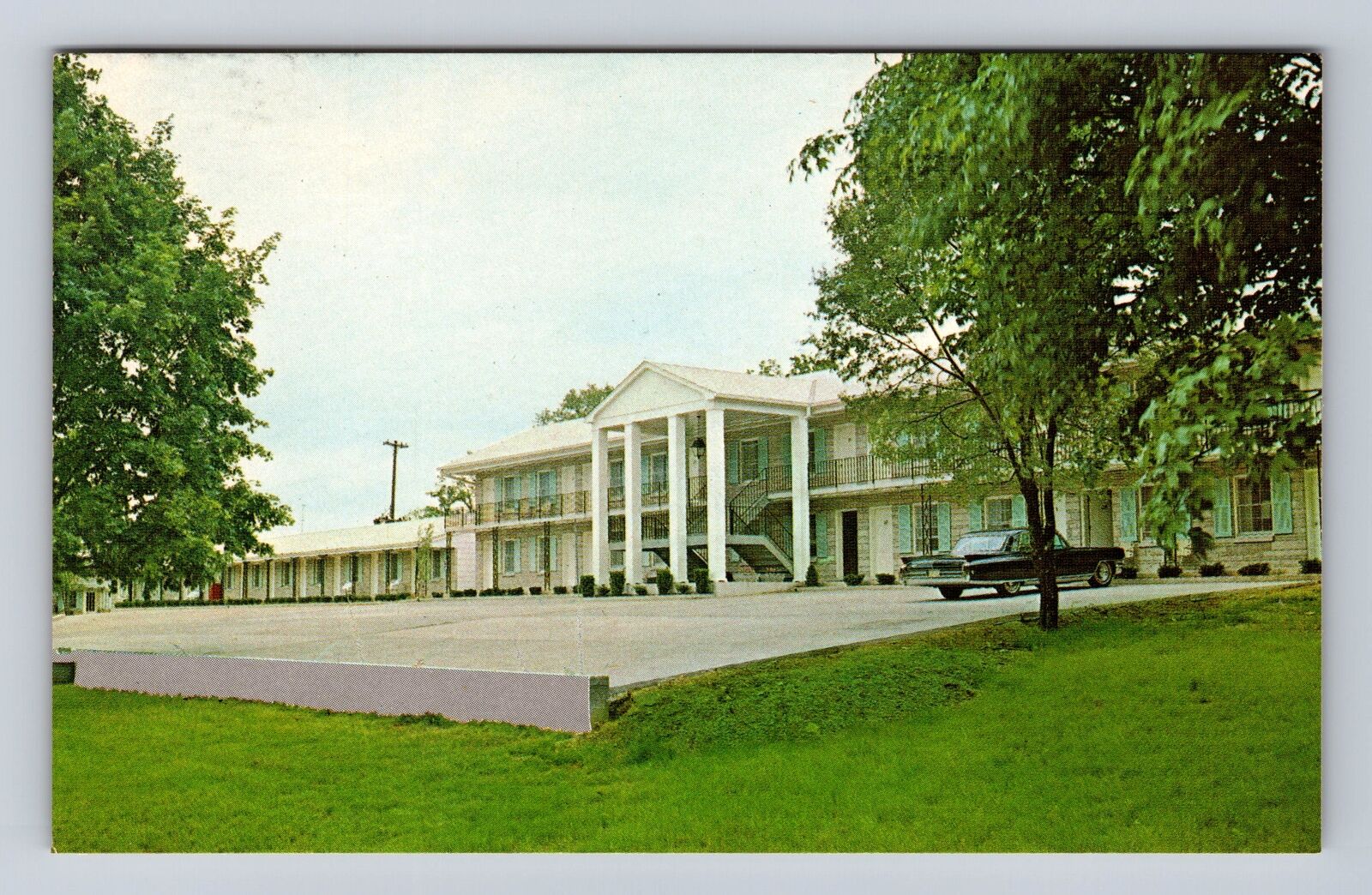 Barstown KY-Kentucky, Bardstown Parkview Motel, Advertisement, Vintage Postcard