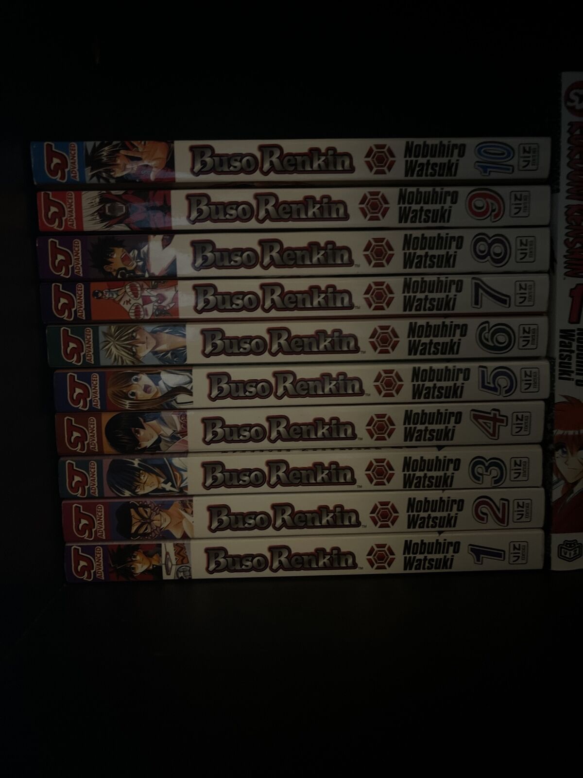 Buso Renkin Complete Manga Set Vol. 1-10 by Nobuhiro Watsuki
