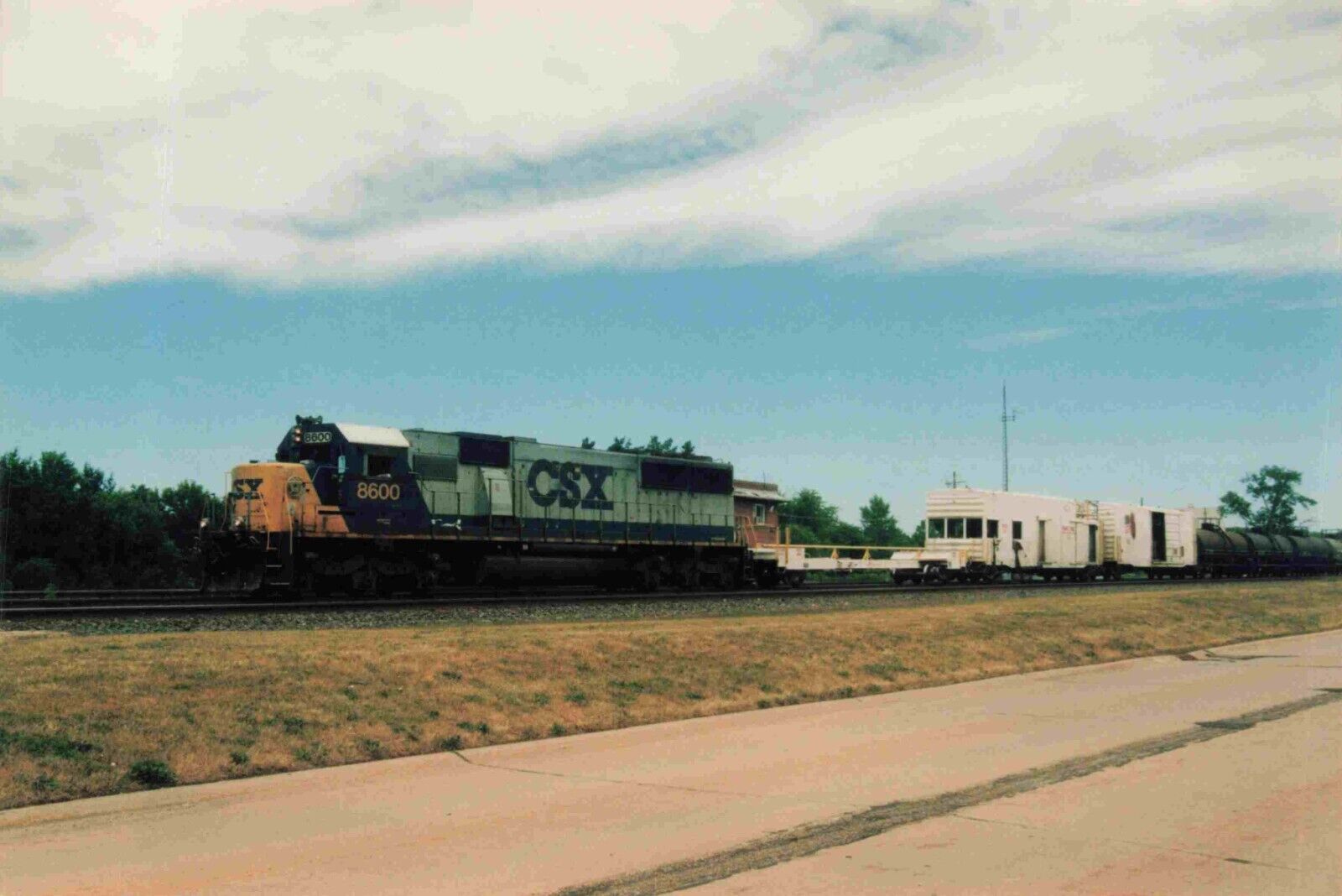 Train Photo - CSX Railroad 4x6 #8024