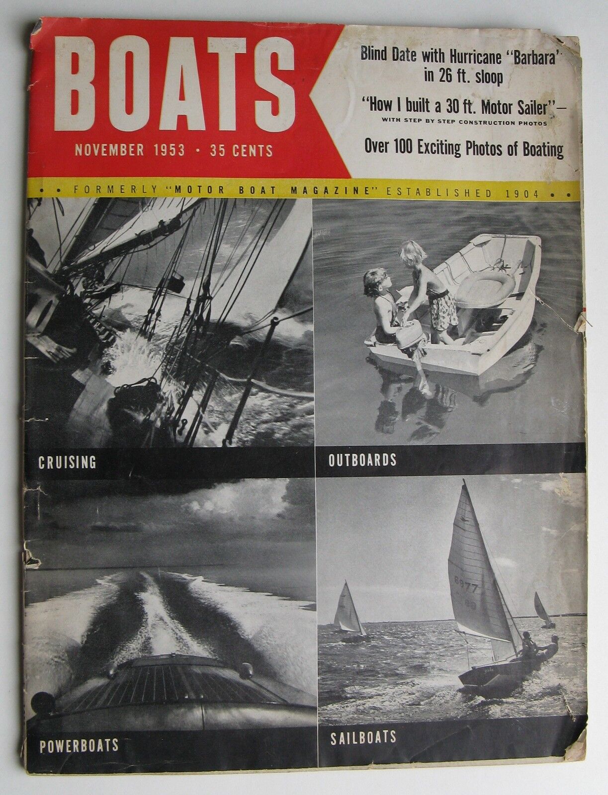 November 1953 BOATS Magazine (Formerly Motor Boat Magazine)