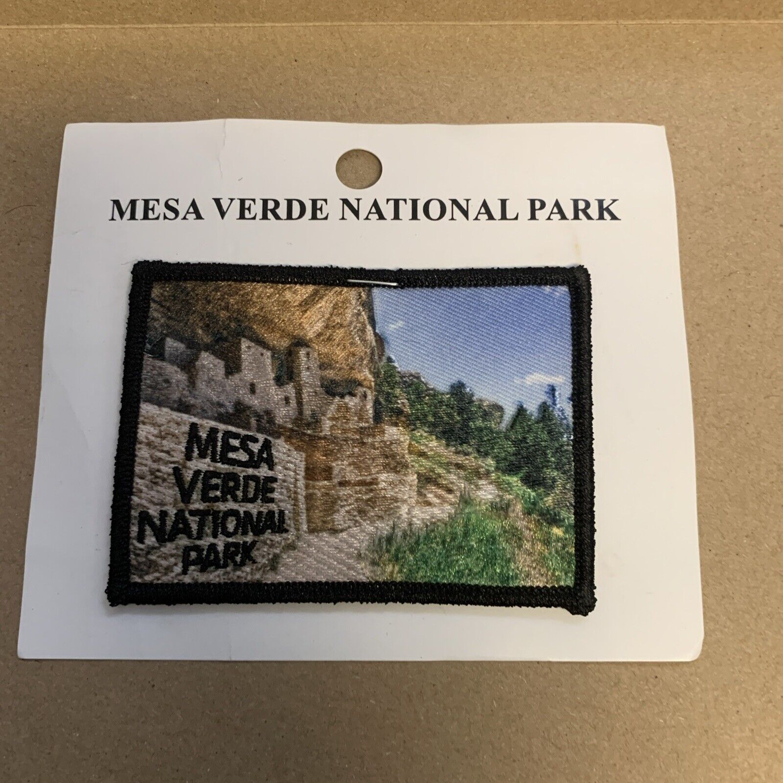 Official Mesa Verde National Park Souvenir Patch Cliff Palace Colorado