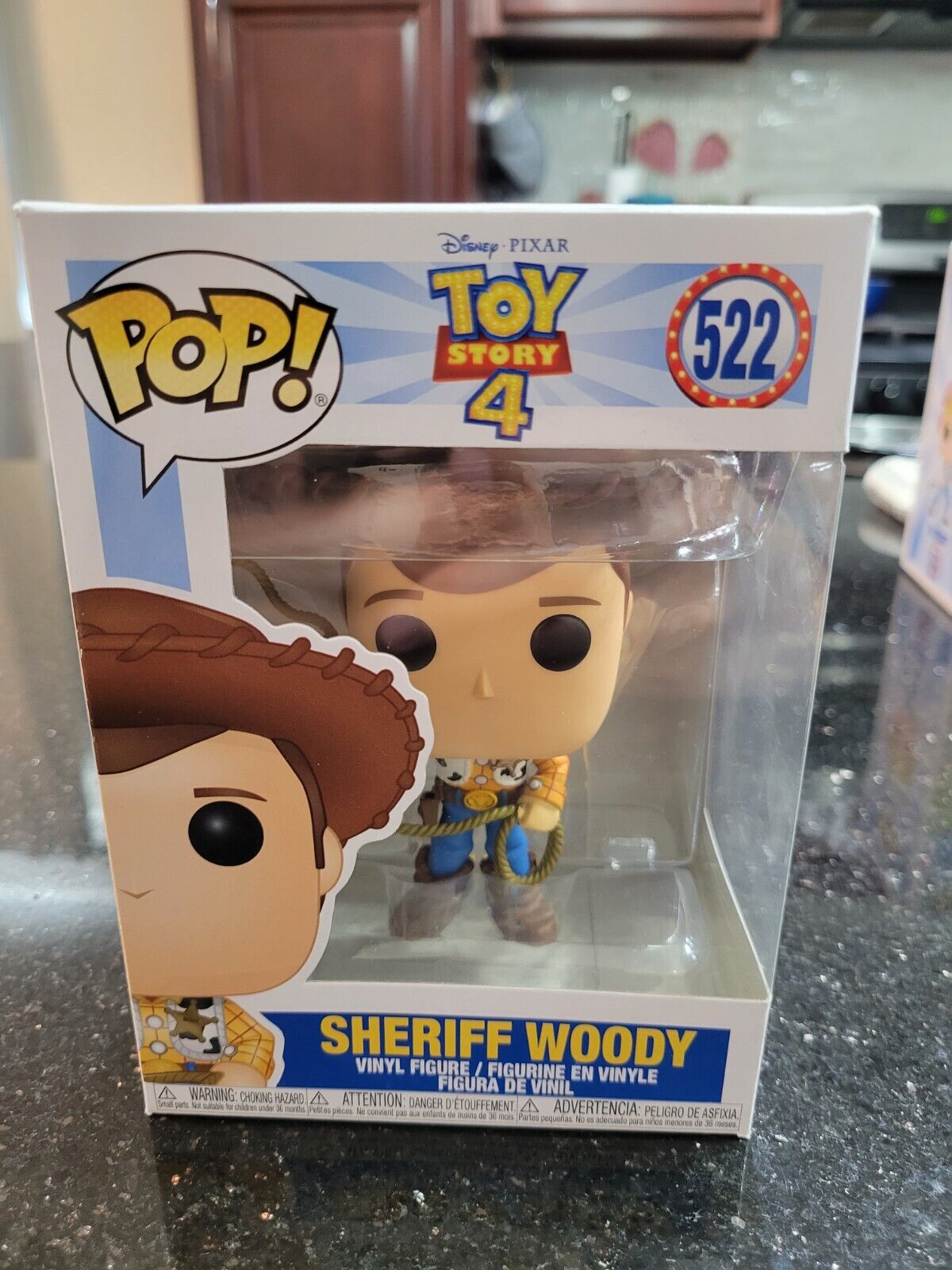 Funko POP Disney Pixar Toy Story 4 522 Sheriff Woody