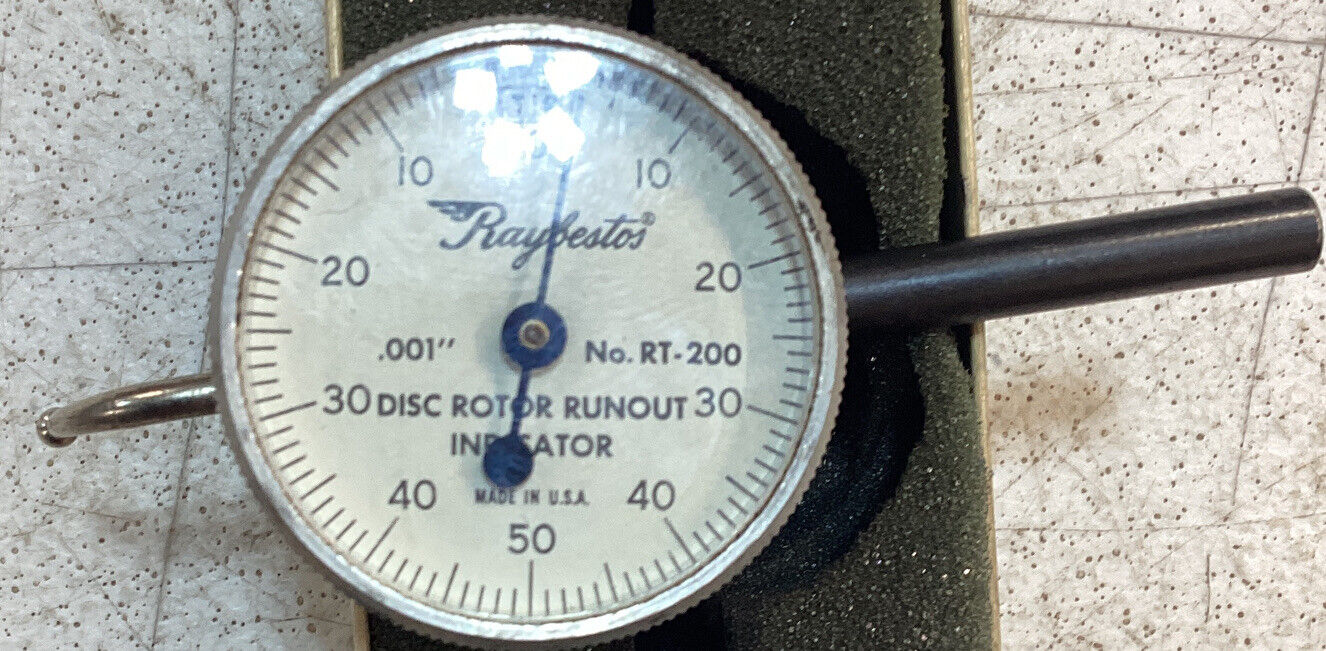 Vintage Raybestos Disc Rotor Runout Indicator