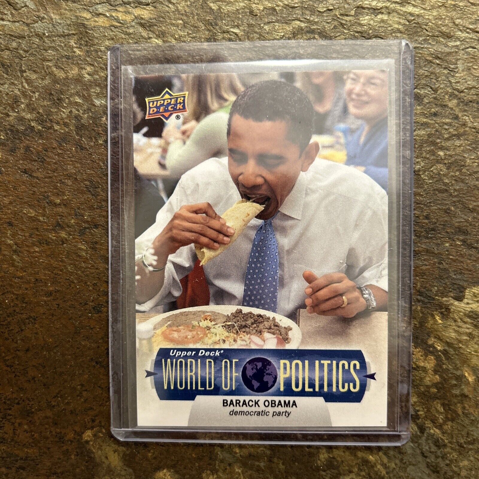 2011 Upper Deck World of Sports World of Politics Barack Obama #WP-10