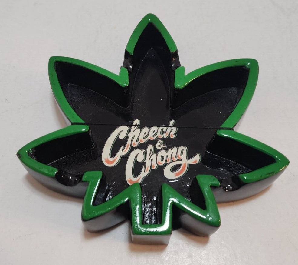 Cheech & Chong 50 Years Leaf Icon Ashtray 50th Anniversary 2020 New