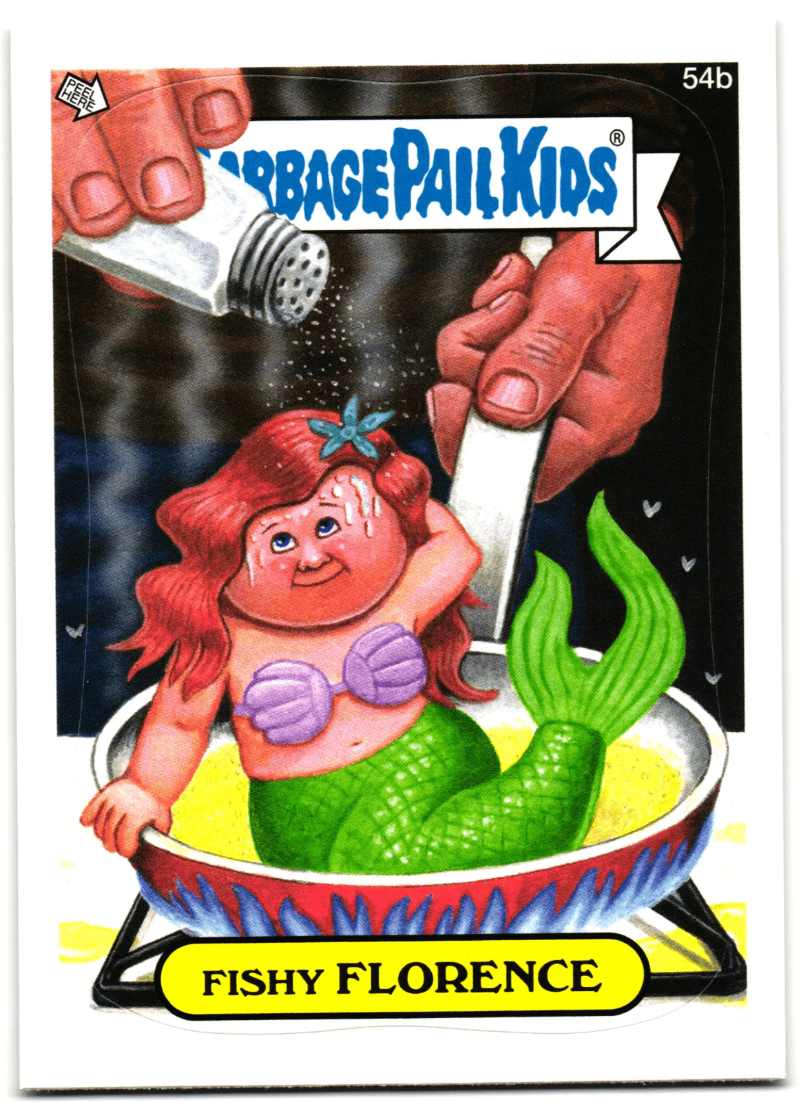 Fishy Florence 54b 2012 Topps Garbage Pail Kids Brand-New Series 1