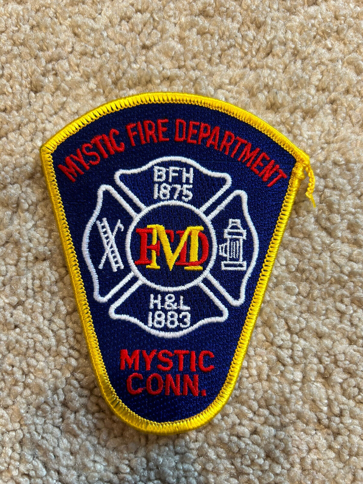 Mystic Fire Department (CT) Patch