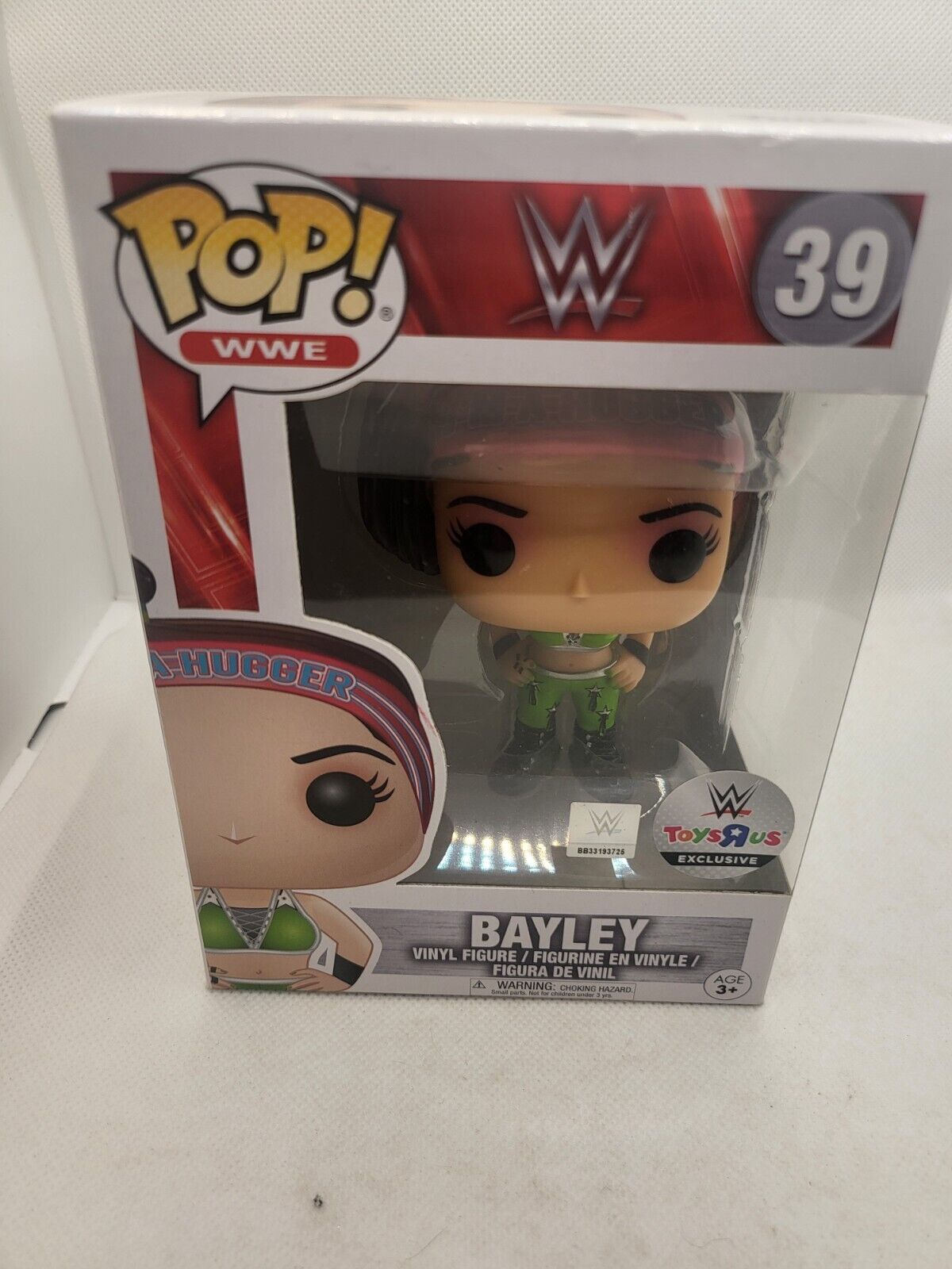 *VAULTED*EXCLUSIVE*WWE #39 Bayley (Toys'R'Us)  Funko Pop
