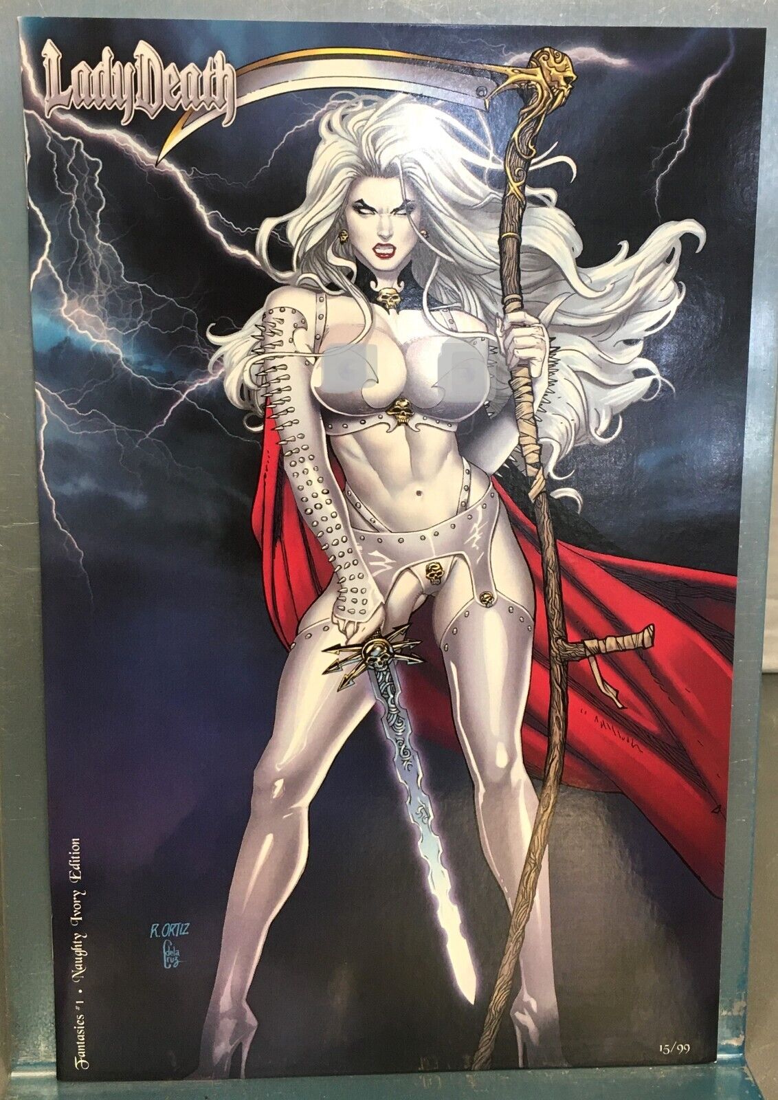 LADY DEATH: FANTASIES #1 - NAUGHTY IVORY EDITION - LIMITED EDITION 15/99   wh