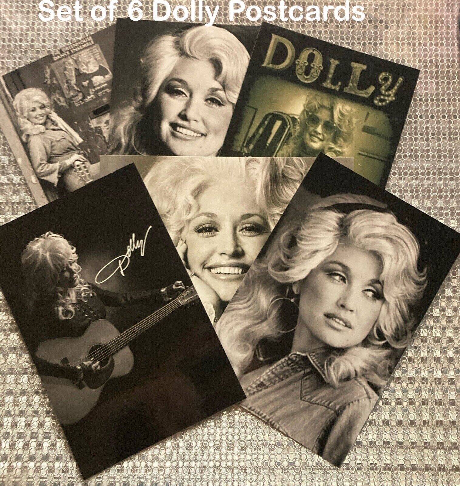 Set Of 6 Dolly Parton Postcards From Dollywood
