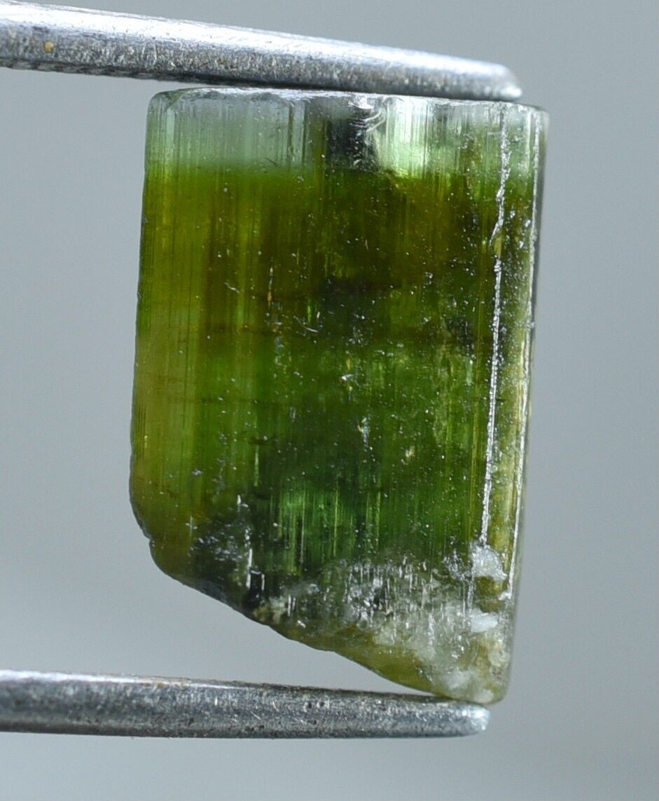 400 GM Full Terminated Natural Green-Cap ASTAK NALA Tourmaline Crystals Pakistan