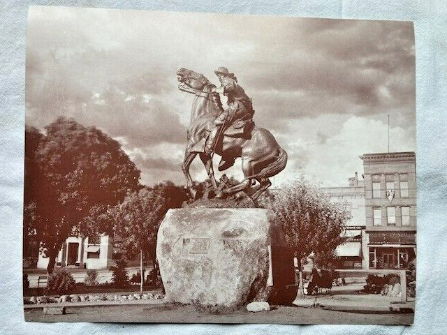 Photo 8x10 Rough Rider Monument William O\'Neill - Arizona Spanish Amer. War 1898