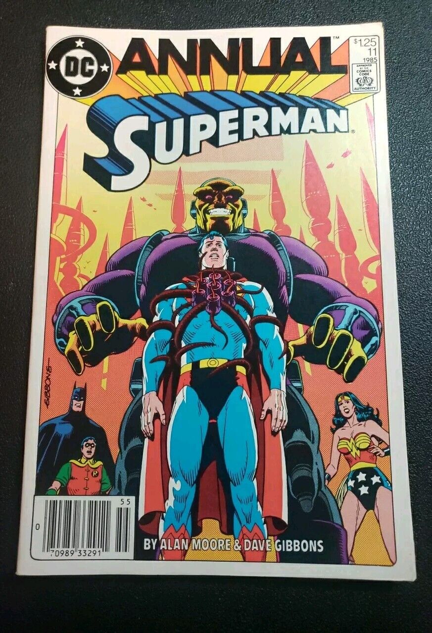 Superman Annual #11  - 1985 DC Comics  Copper Age Gorgeous Copy 