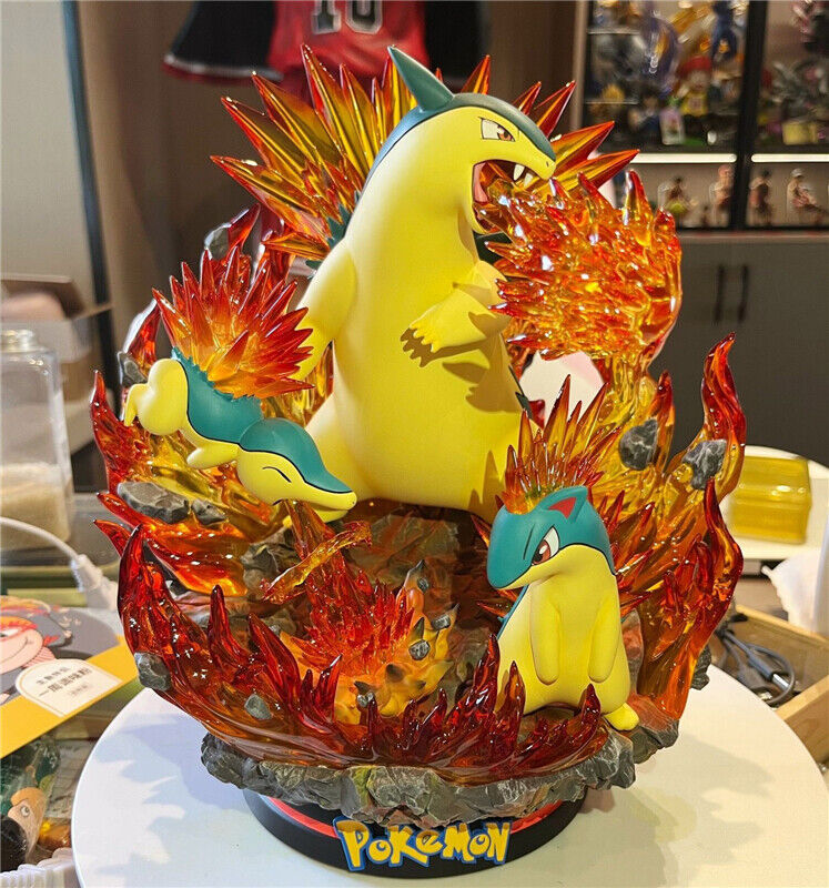 Typhlosion Resin EGG Studio Original Collectibles Painted 28cm